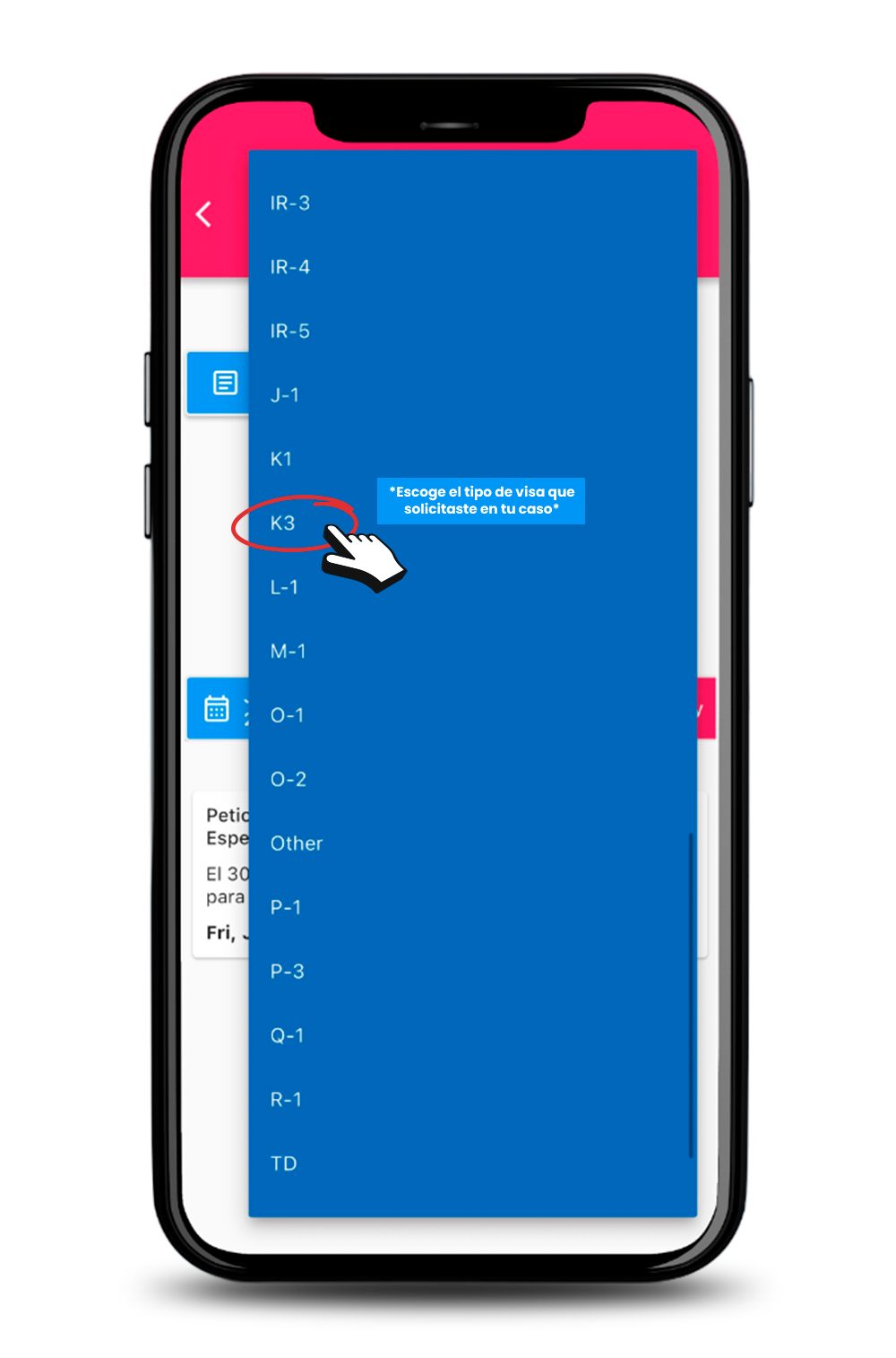 InmigraUSA app case tracker