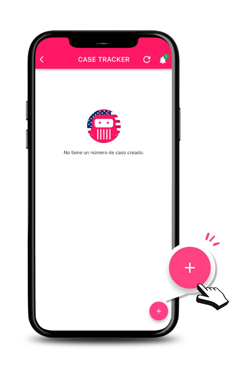 InmigraUSA app case tracker