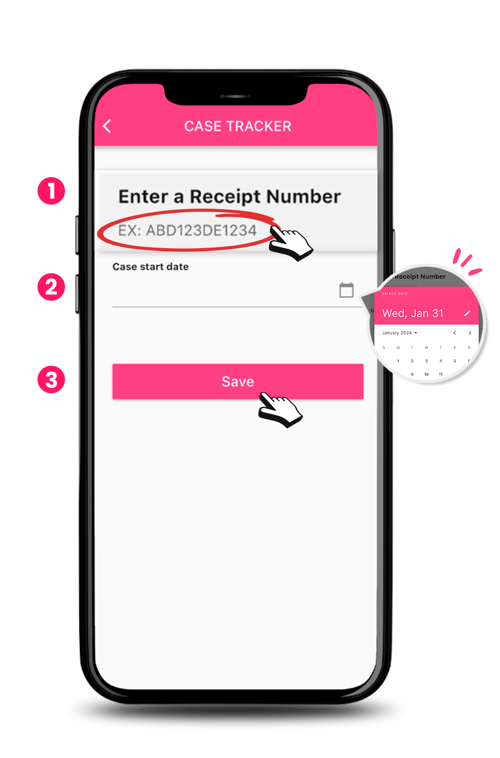 InmigraUSA app case tracker