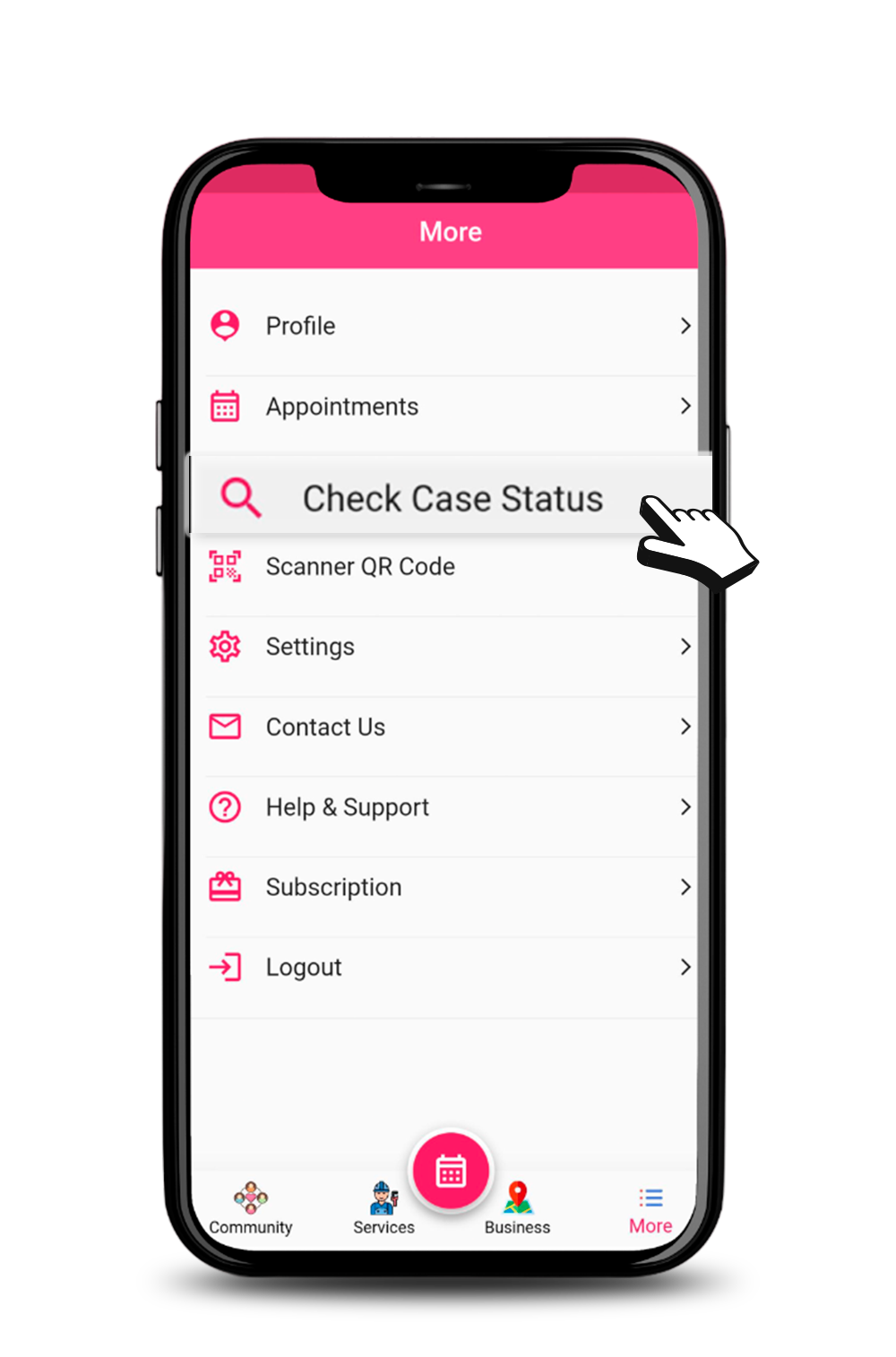 InmigraUSA app case tracker